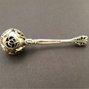 Authentic Chrome Hearts Filigree Rattle Sterling Silver